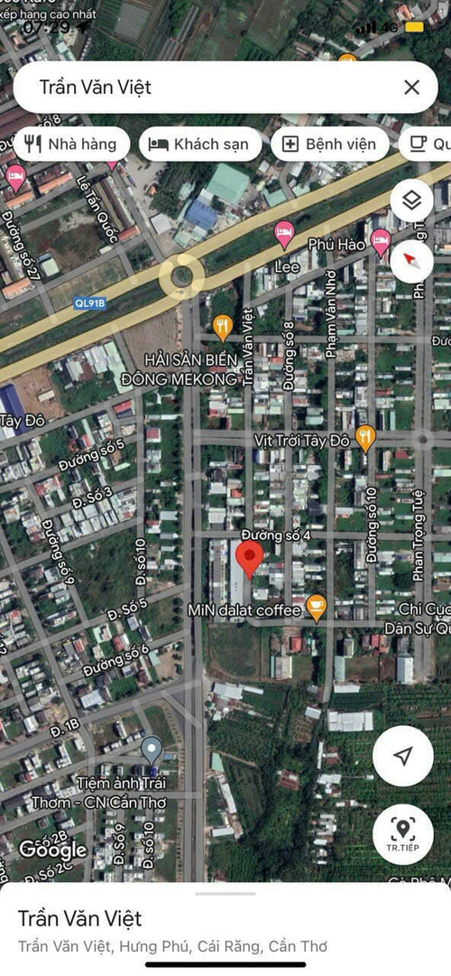 Bán nền 30A5 đẹp đường số 7 (Đường Trần Văn Việt) khu dân cư Công An (Khu Vạn Phong), phường Hưng Thạnh, quận Cái Răng, Cần Thơ